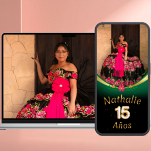 Invitación Digital XV Años - Modelo Mexicano