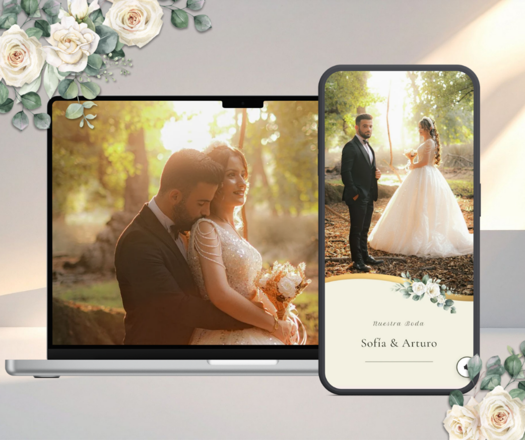 Invitación Digital Boda - Modelo Classic